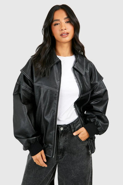 BOMBER DE CUERO