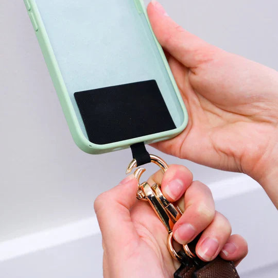 COLGANTE DE CLIP PARA MOVIL CON MONEDERO