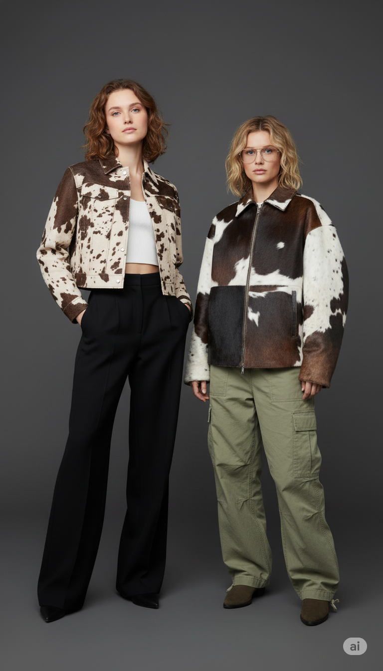 CHAQUETA ESTAMPADA