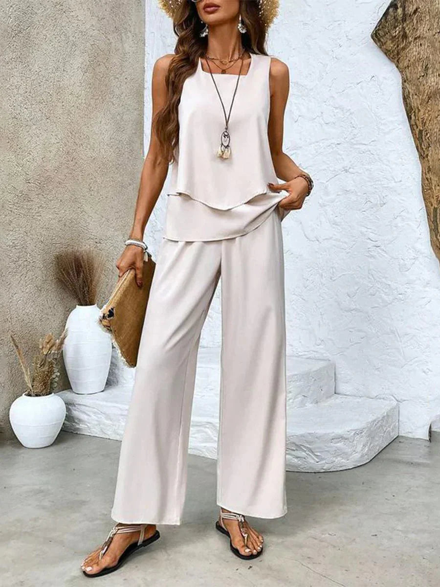 CONJUNTO VERANIEGO ELEGANTE