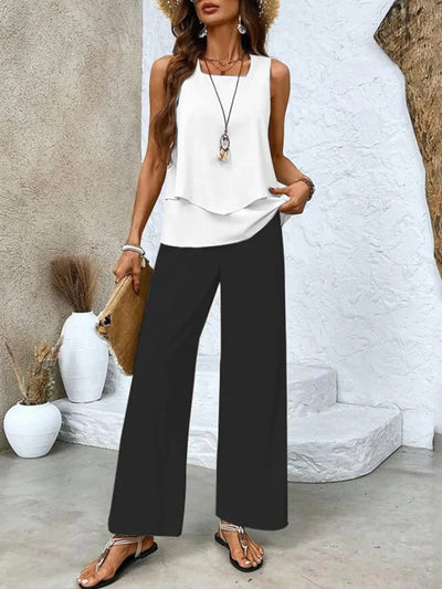 CONJUNTO VERANIEGO ELEGANTE