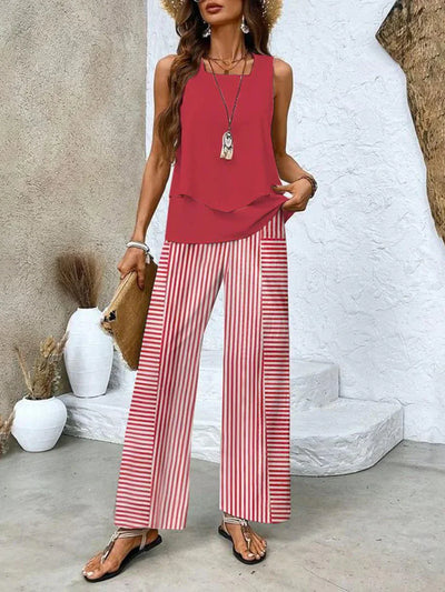 CONJUNTO VERANIEGO ELEGANTE