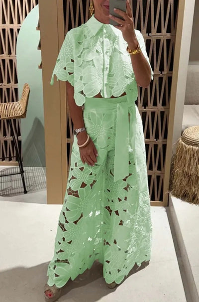CONJUNTO DE ENCAJE - COLECCIÓN DELUXE VERANO