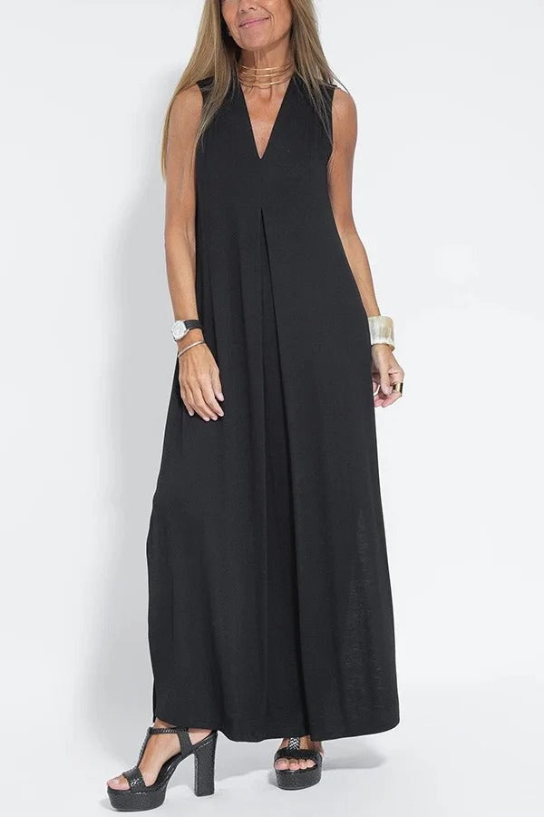 VESTIDO LARGO ELEGANTE + CARDIGAN DE REGALO