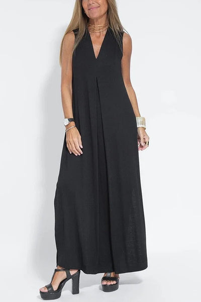 VESTIDO LARGO ELEGANTE + CARDIGAN DE REGALO