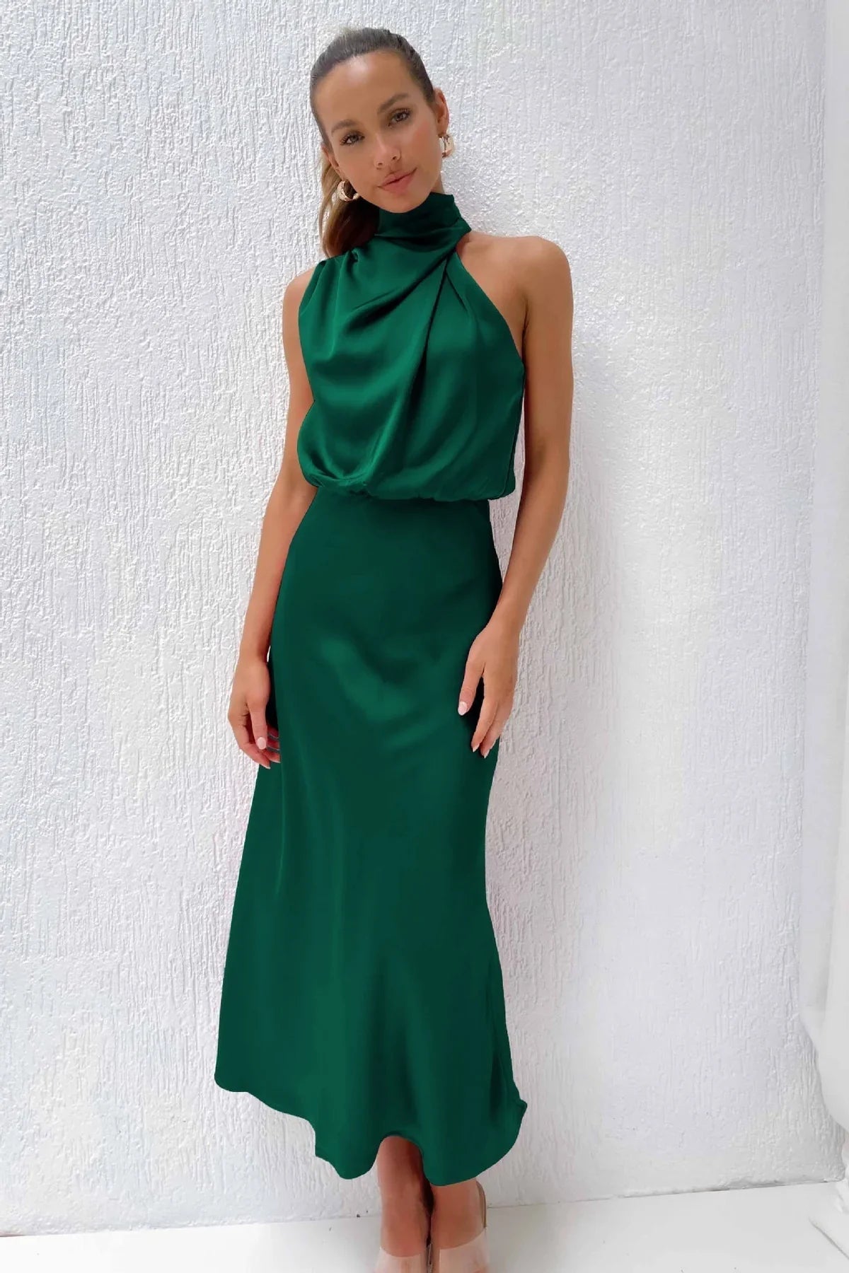 VESTIDO CUELLO HALTER