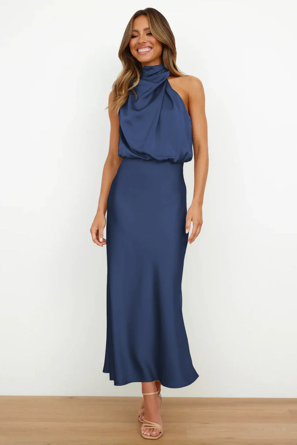 VESTIDO CUELLO HALTER