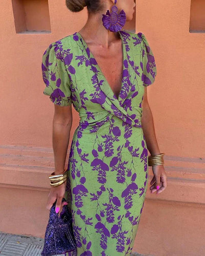 VESTIDO ESTAMPADO FLORAL